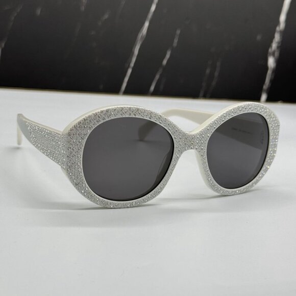 NEW CL4240IS 25A CELINE WOMEN SUNGLASSES IVORY EYEWEAR CELINE - Picture 10 of 13